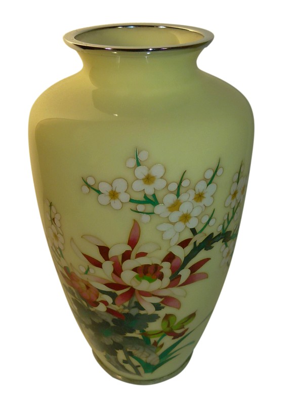 Japanese Cloisonn Vase