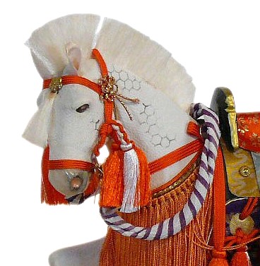 japanese figurine of a White Horse