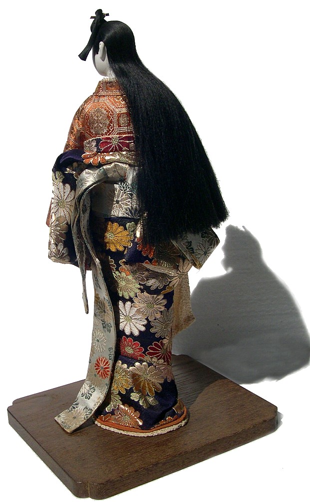 long-hair beauty from Kyoto, Japanese doll, 1930's