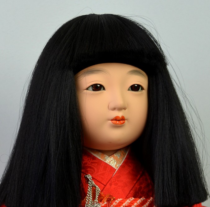 japanese ichimatsu doll, 1960's