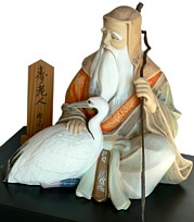 Jurojin, Japanese God of Fortune