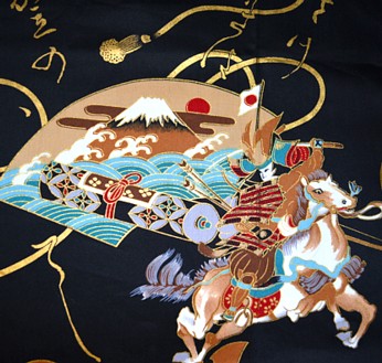 design of the kimono fabric