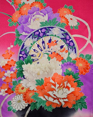 japanese picture on kimono